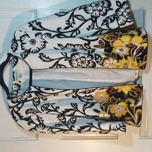 COLD WATER CREEK SHORT DRESS JACKET